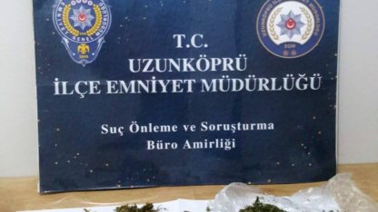 Kavanoz içerisinde uyuşturucu ele geçirildi; 1 gözaltı