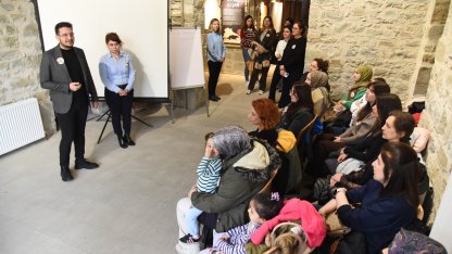 Keşan’da, sağlık alanındaki uzmanlar, çocuklar ve aileleri ile buluştu