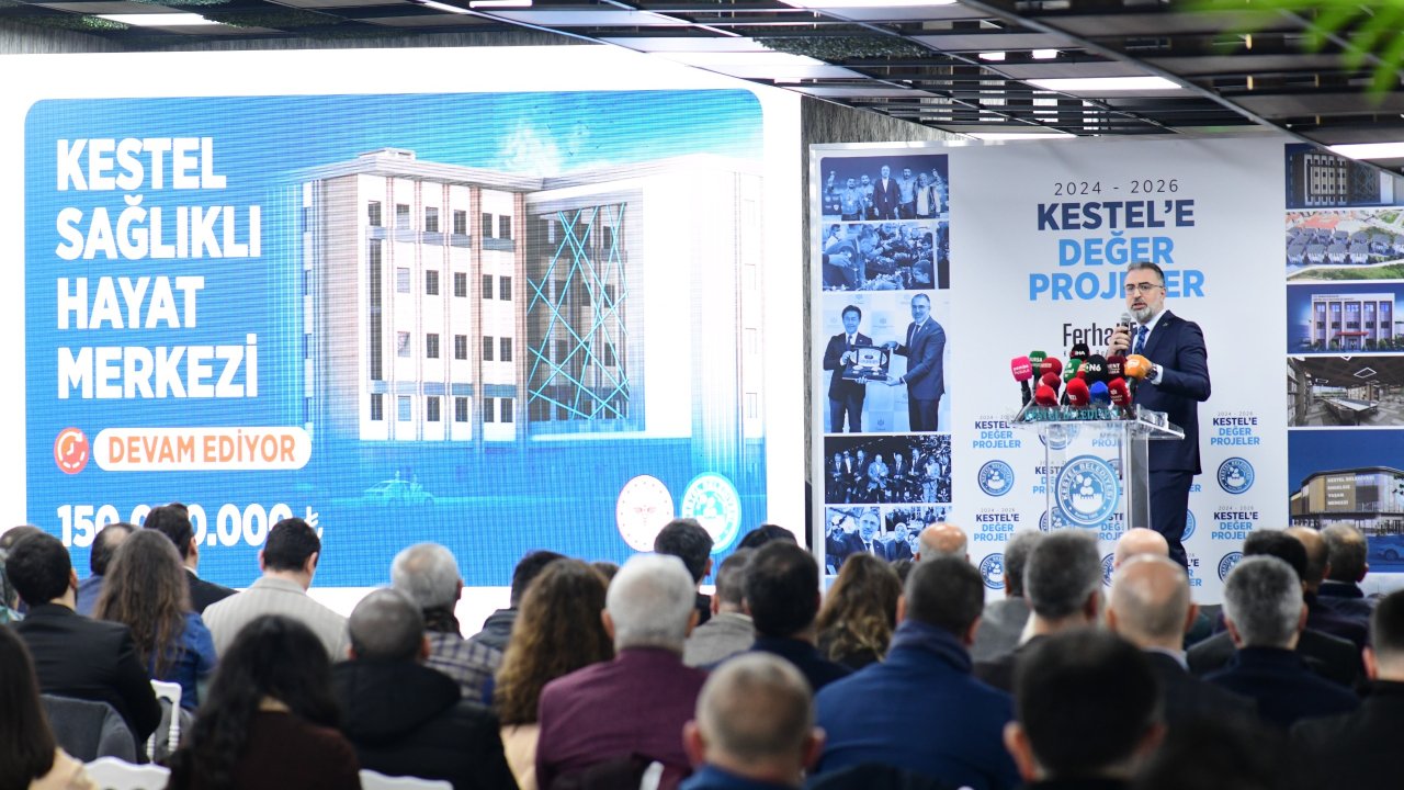 Kestel Belediye Başkanı Ferhat Erol ilçede yürütülen çalışmalar ve projeleri kamuoyuyla paylaştı