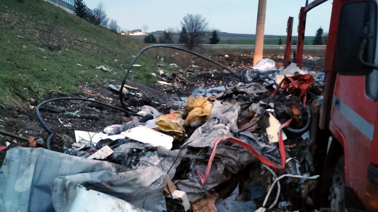 Lüleburgaz'da çevreyi kirleten kişiye 50 bin lira ceza