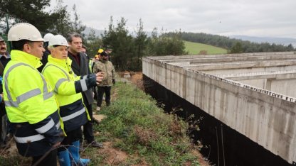 Nilüfer’e inşa edilen su deposuyla 8 mahallenin su sorunu çözülecek