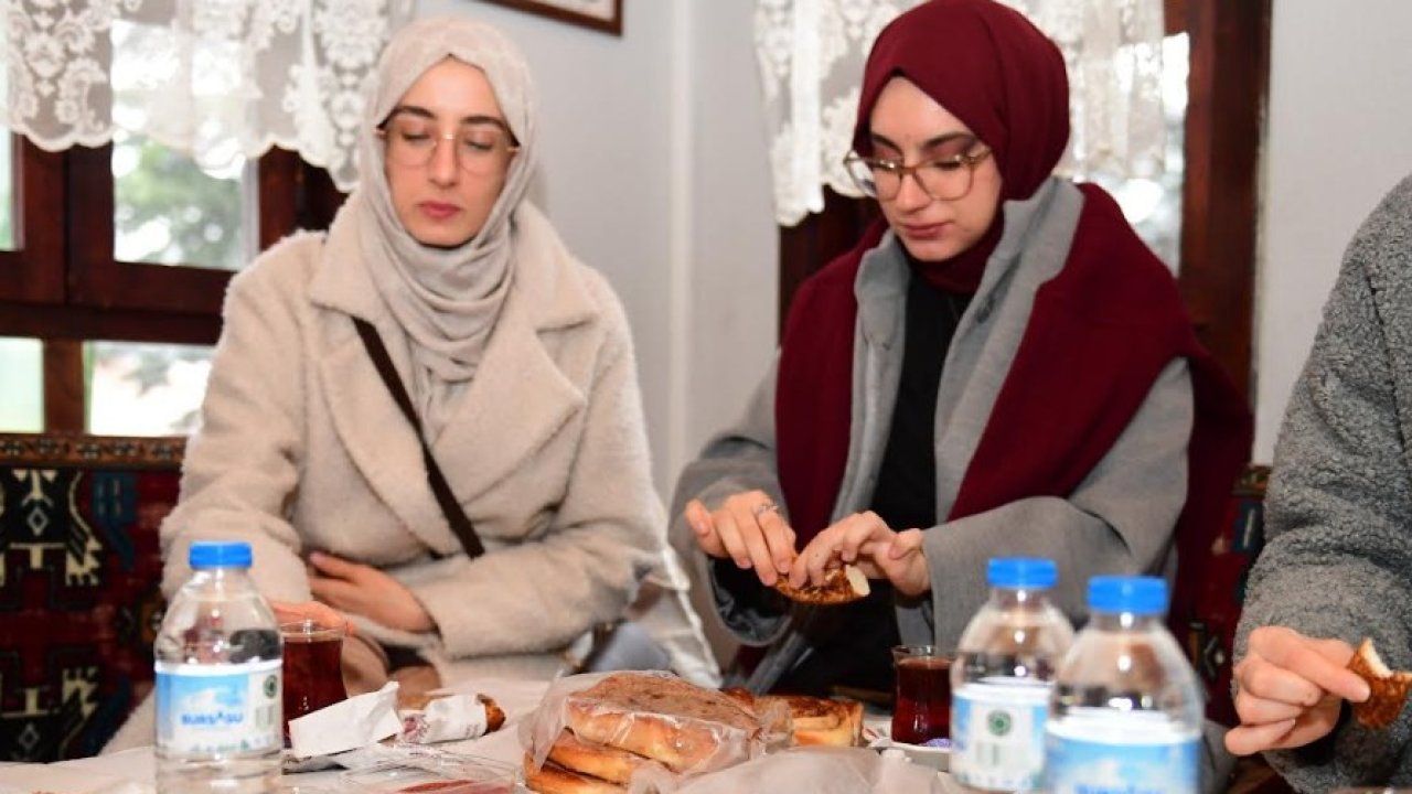 Osmangazi Belediyesi’nden üniversite öğrencilerine gastronomi turu