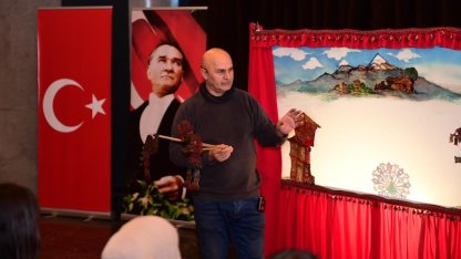 Osmangazi’de ramazan coşkusu Karagöz ile perdeye yansıdı