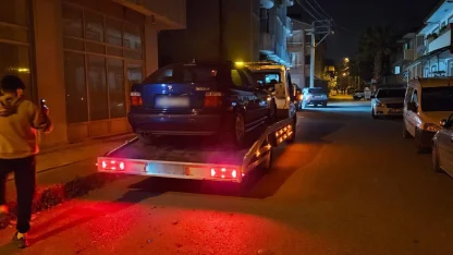 Sakarya'da drift atan 2 sürücüye toplam 116 bin TL ceza