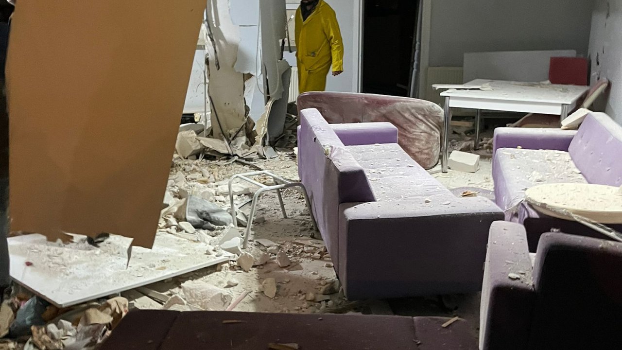 Sakarya’da kız öğrenci yurdunun mutfak bölümünde patlama