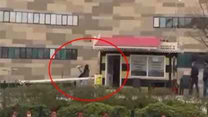 Taksiye binemediği için durağın camlarını kıran kadın serbest bırakıldı