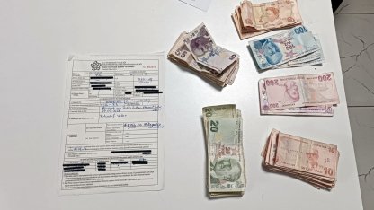 Tekirdağ’da dilenci baba ve oğlu, üzerlerinde 2 bin TL ile yakalandı