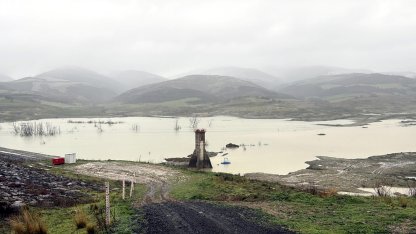 Tekirdağ'da Naip Barajı'nda doluluk yüzde 3'e yükseldi