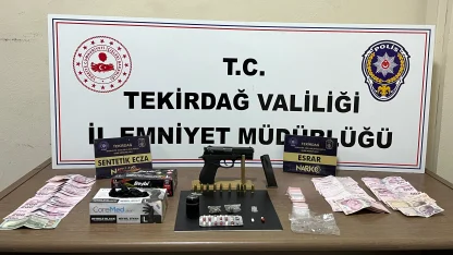 Tekirdağ’da uyuşturucu operasyonlarında 13 tutuklama