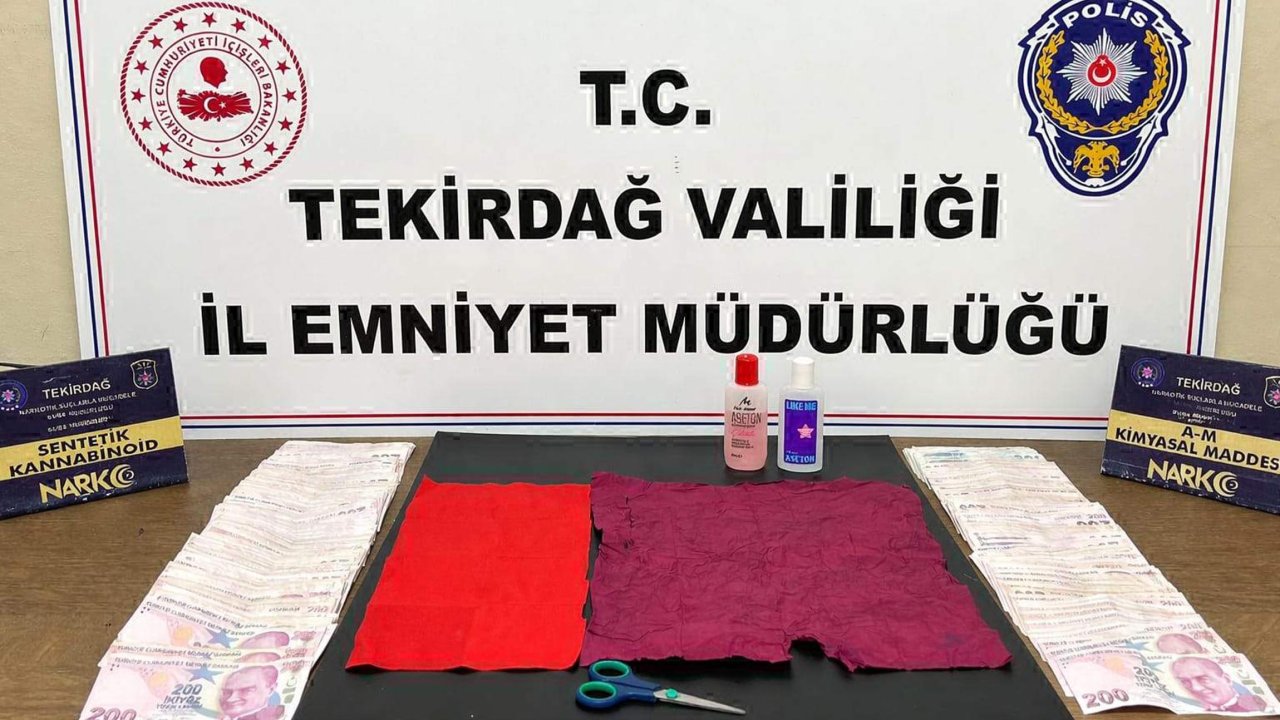 Tekirdağ'da uyuşturucu operasyonunda 10 tutuklama