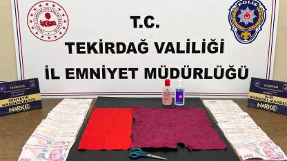 Tekirdağ'da uyuşturucu operasyonunda 10 tutuklama