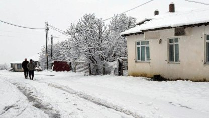 Tekirdağ'ın yüksek kesimleri beyaza büründü