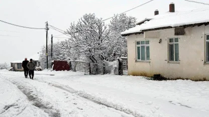 Tekirdağ'ın yüksek kesimleri beyaza büründü
