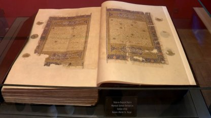700 yıllık Berkuk Kur’an-ı Kerim’i Bursa'da