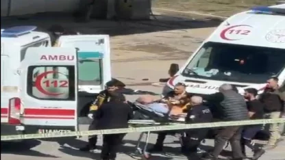 Akaryakıt istasyonunda kavga; 1’i polis, 3 yaralı