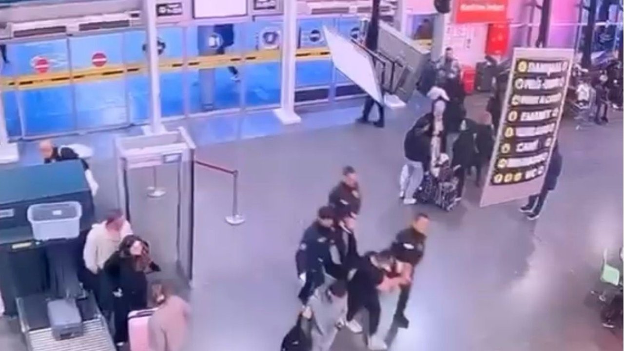 Babasını öldüren şüpheli Bursa'da otogarda yakalandı; o anlar kamerada