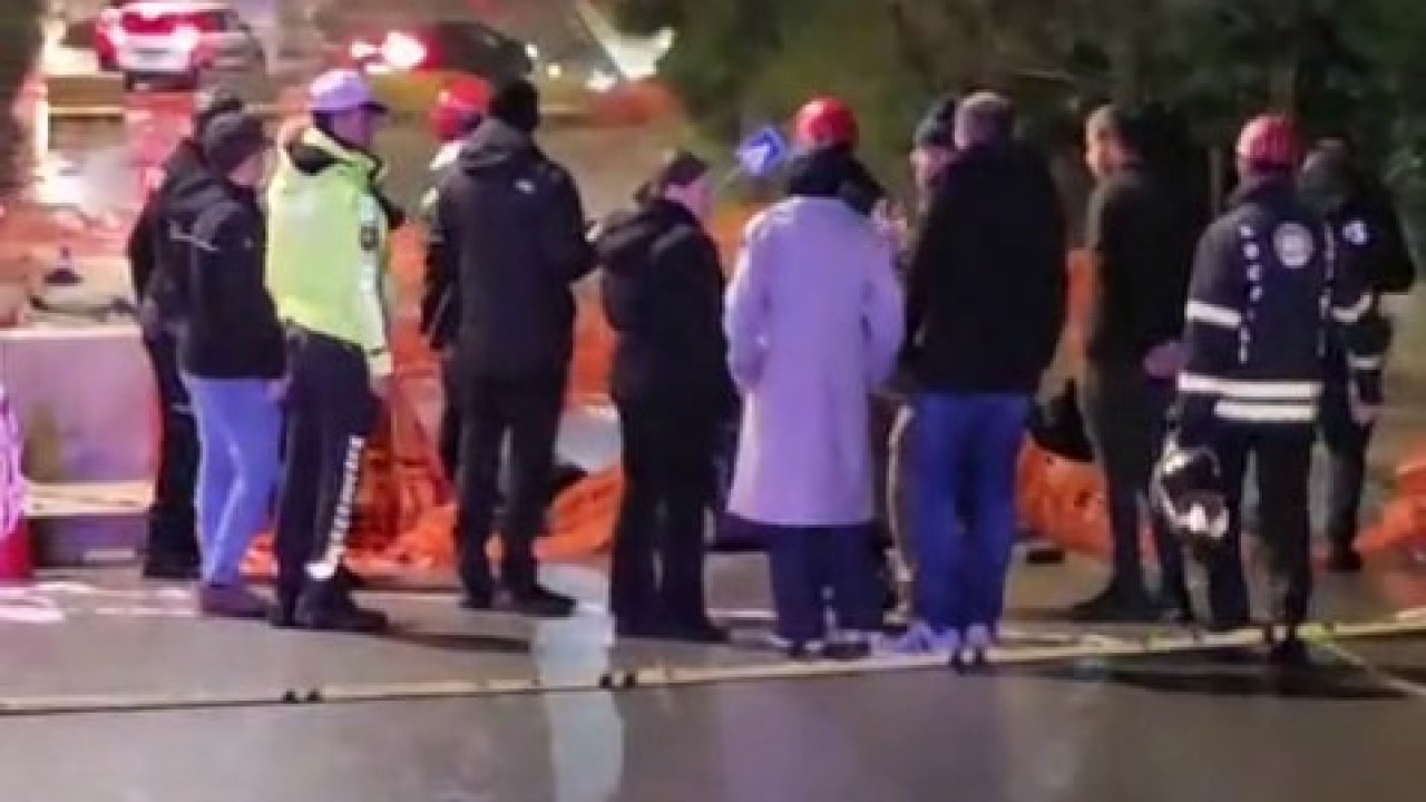 Beton bariyere çarpan motosikletin sürücüsü öldü