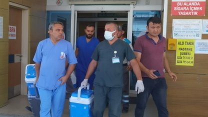 Beyin ölümü gerçekleşen hastanın organları ile korneası 4 hastaya umut oldu