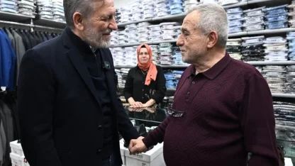 BTSO Başkanı Burkay, Tarihi Çarşı ve Hanlar Bölgesi esnafıyla buluştu