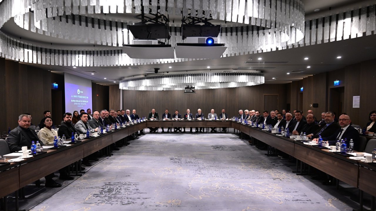 Bursa iş dünyası ‘Ortak Akıl Toplantısı’nda bir araya geldi