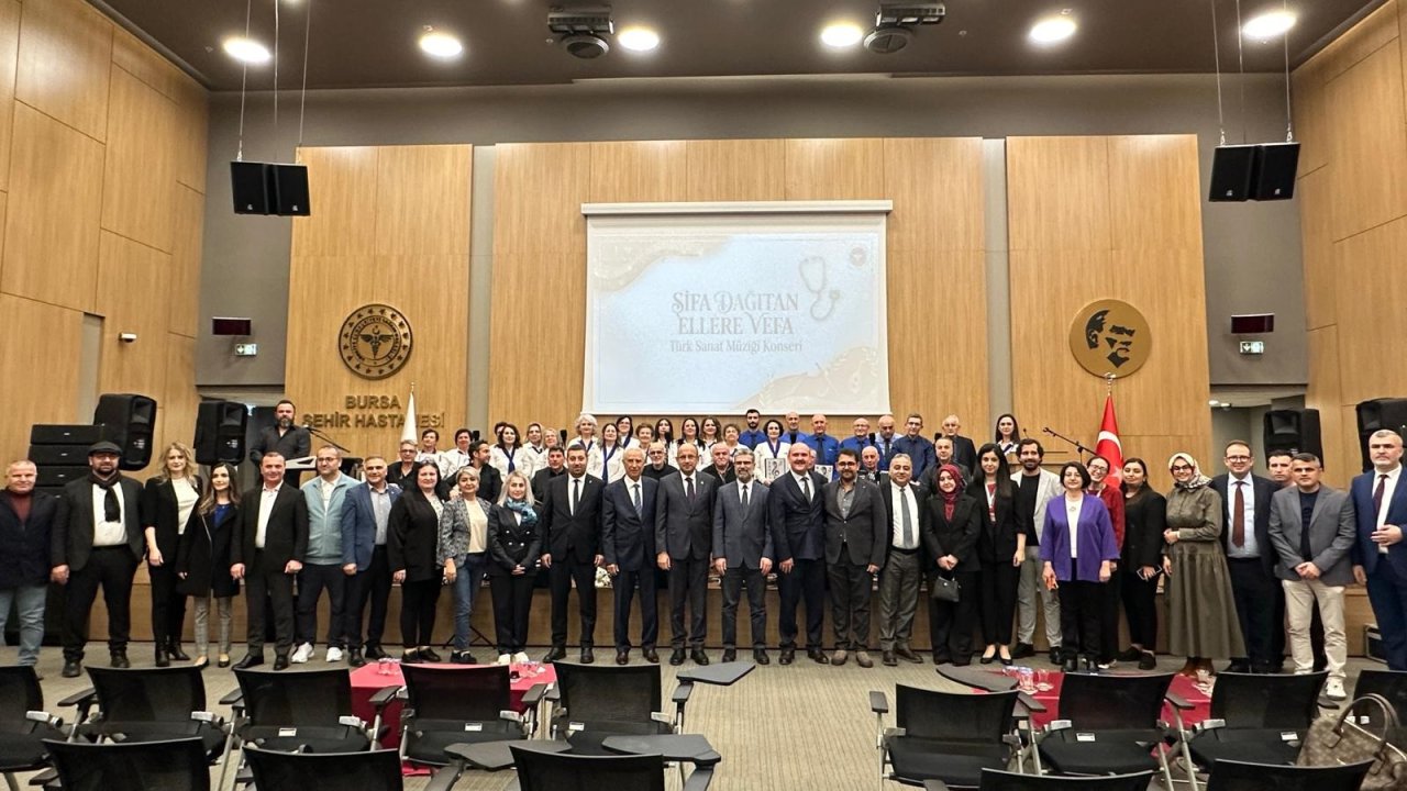 Bursa Şehir Hastanesi'nde Tıp Bayramı kutlandı