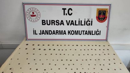 Bursa’da 137 sikke ele geçirildi