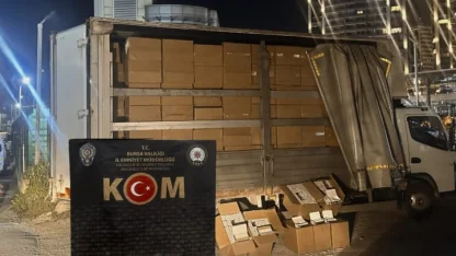 Bursa’da 3 milyon kaçak makaron ele geçirildi