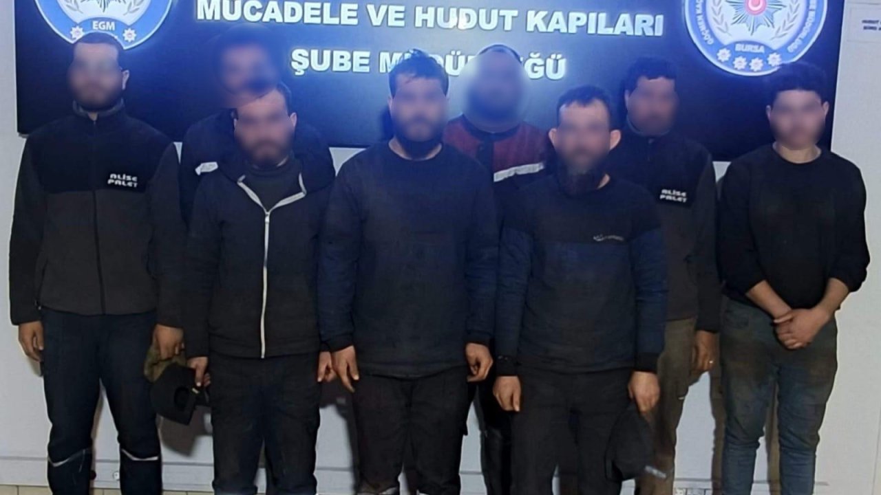 Bursa’da göçmen kaçakçılığına yönelik huzur uygulaması: 1 gözaltı