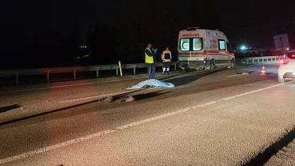 Bursa'da hafif ticari aracın çarptığı yaya öldü