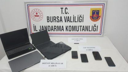 Bursa'da yasa dışı bahis operasyonu: 4 gözaltı