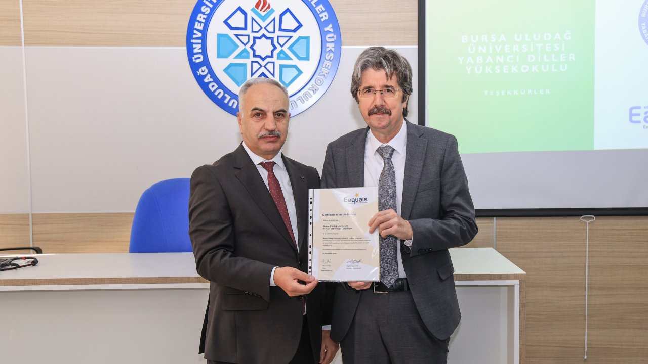 BUÜ Yabancı Diller Yüksekokulu’nun akreditasyonu yenilendi