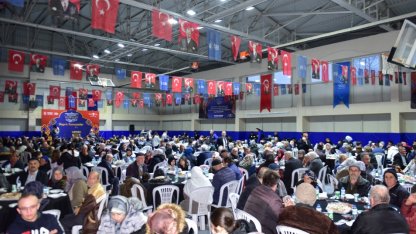 Büyükşehir’in iftar sofrası Harmancık’ta kuruldu