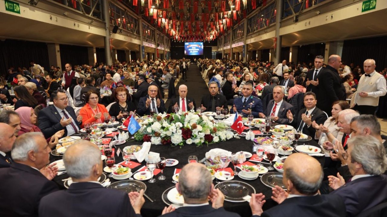 Çanakkale Zaferi’nin yıl dönümünde şehit aileleri ve gazilere iftar