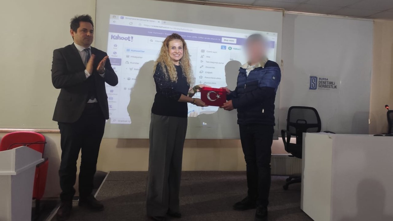 Denetimli serbestlik yükümlüleri İstiklal Marşı’nı kabulünün 105’inci yılında andı