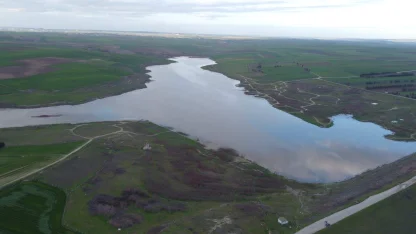 Dip seviyeyi gören Türkmenli Barajı'ndaki doluluk yüzde 11'e yükseldi