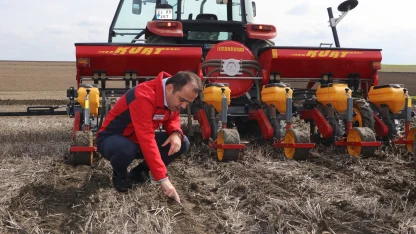 Edirne’de ayçiçeğinde verim artışına yönelik projede 2’nci yıl ekimi yapıldı