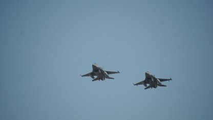 Edirne'de F-16 ve Bayraktar Akıncı'dan prova uçuşu