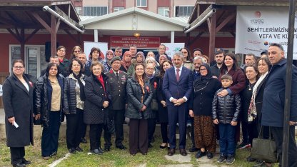 Edirne’de şehit aileleri derneğinde ‘Şehidimden Hatıra’ sergisi açıldı