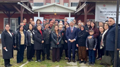 Edirne’de şehit aileleri derneğinde ‘Şehidimden Hatıra’ sergisi açıldı