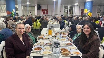 Hayat Hastanesi’nden huzurevinde iftar programı