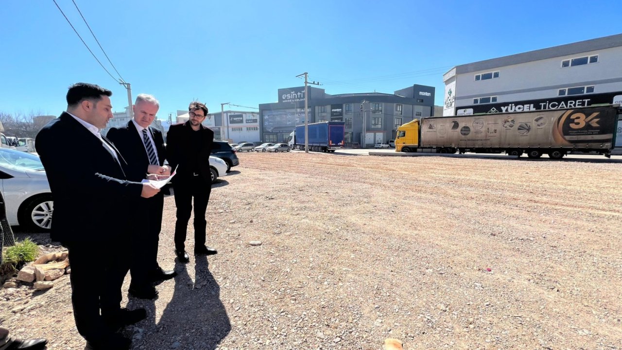 İnegöl’ün sanayi bölgelerindeki otopark alanları artıyor