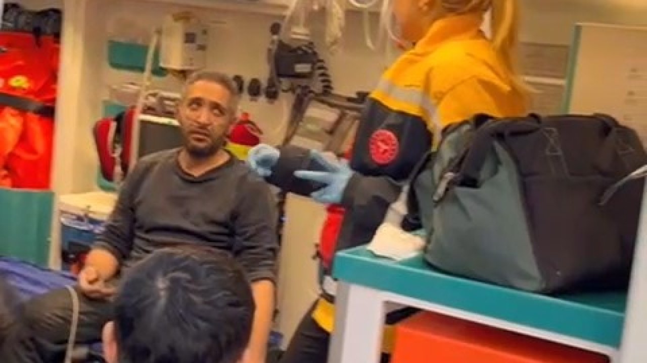 İş merkezinde yangın; 1 kişi dumandan etkilendi