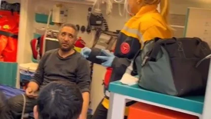 İş merkezinde yangın; 1 kişi dumandan etkilendi