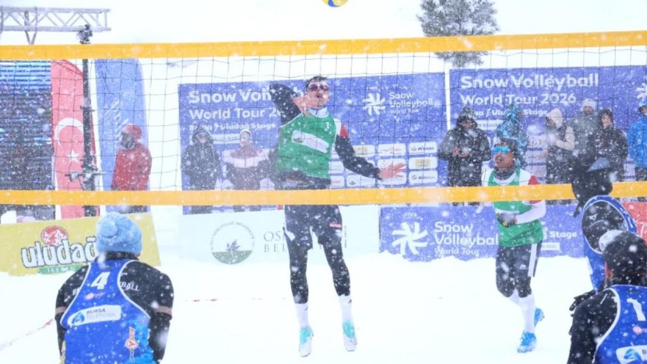 Kar Voleybolu Dünya Turu Uludağ Etabı tamamlandı