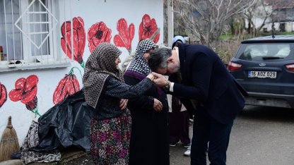 Kestel Belediye Başkanı bayramda kırsal mahalleleri ihmal etmedi