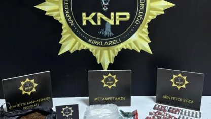 Kırklareli'de uyuşturucu operasyonunda 2 tutuklama