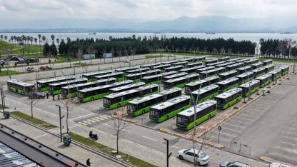 Kocaeli Büyükşehir Belediyesi, 4 ayda 123 otobüsü filosuna dahil etti