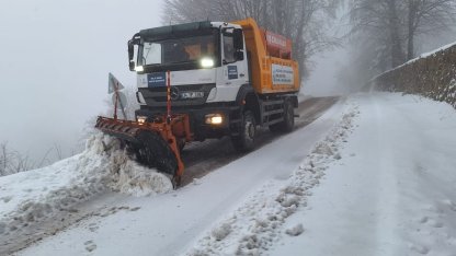 Kocaeli'nin yüksek kesimleri beyaza büründü