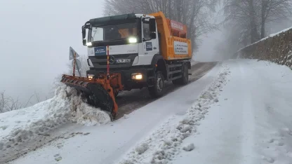 Kocaeli'nin yüksek kesimleri beyaza büründü