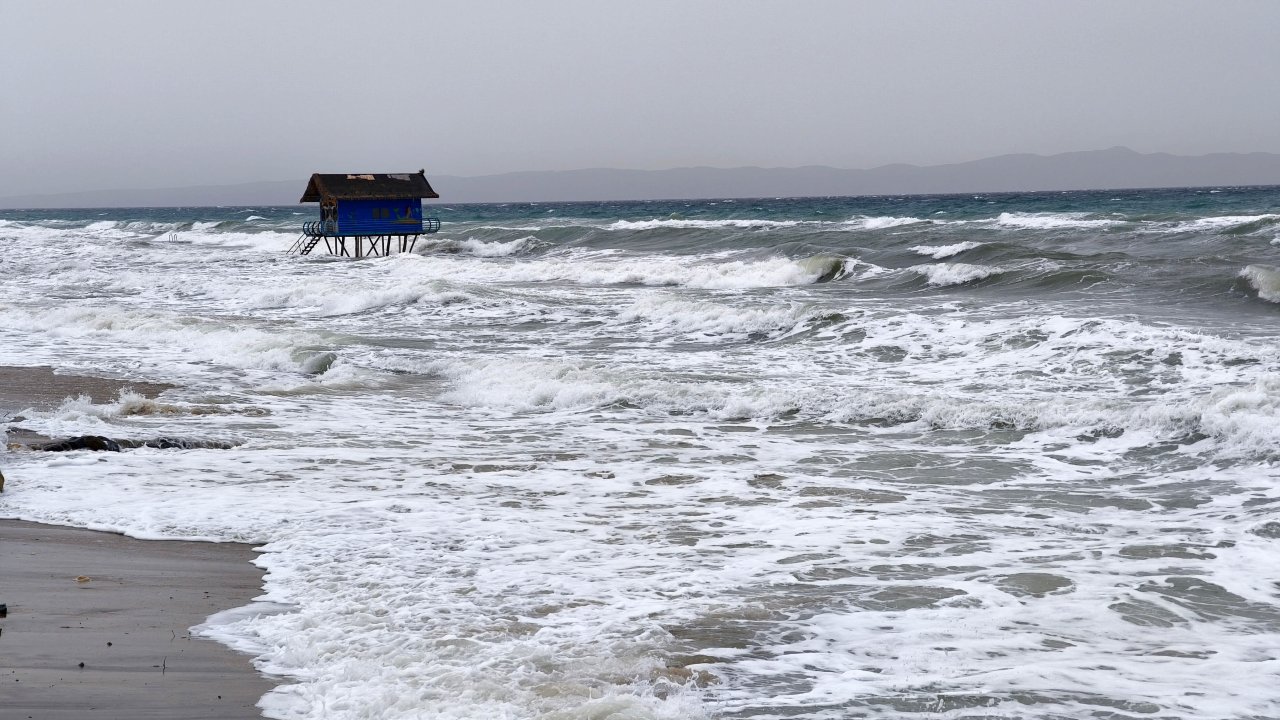 Kuzey Ege Denizi için 'fırtına' uyarısı